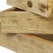 Ekena Millwork Triangle, Closed Back, Vintage Farmhouse Shadow Box Shelves, Barnwood Decor Collection, PK3 DECR15SBTRCBUF - alternate 8